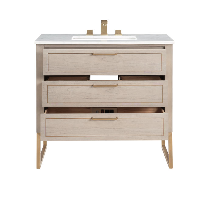 Bemma Markham 36'' Freestanding Single Bathroom Vanity with Vanity Top